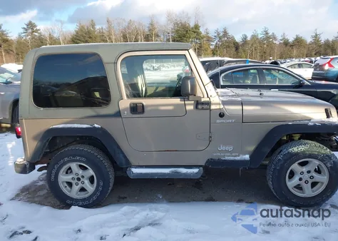 2003 Jeep Wrangler Sport from USA, damaged, VIN 1J4FA49SX3P307605